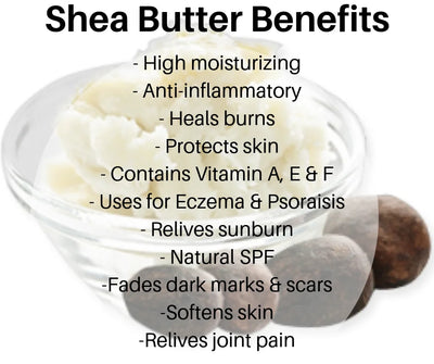 Shea butter raw organic-certified Bio - 100% pure and natural