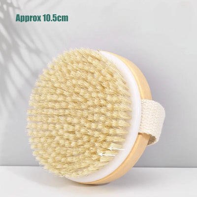 2 in 1 Wet Dry Skin Body Massage Brush Shower